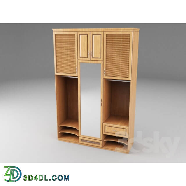 Wardrobe _ Display cabinets - Hallway 3 species