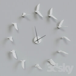 Other decorative objects - Swallow Clock 