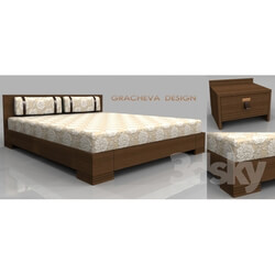 Bed - GRACHEVA Design 