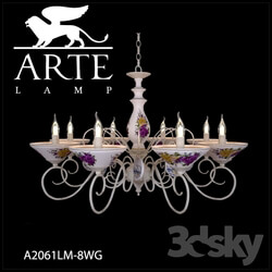 Ceiling light - Arte Lamp A2061LM-8WG 