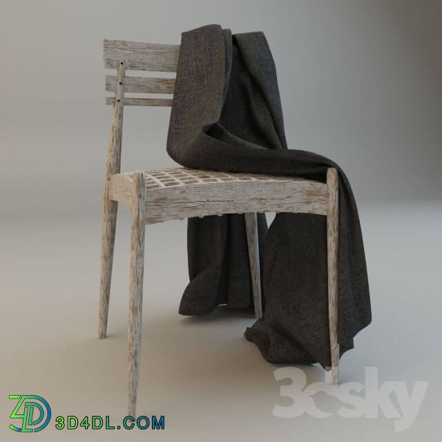 Chair - Chair with Drapery