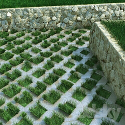 Other decorative objects - Retaining wall 