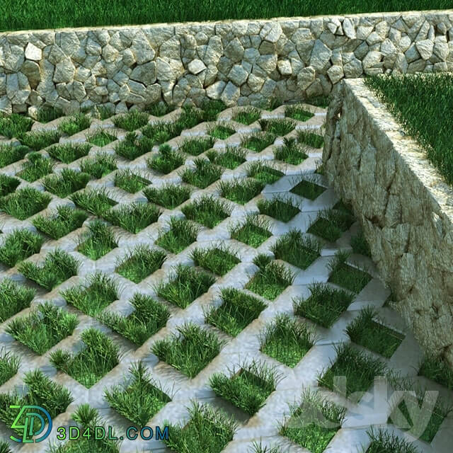 Other decorative objects - Retaining wall