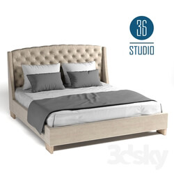 Bed - OM Double bed model B01115 from Studio 36 