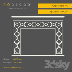 Decorative plaster - Wall RODECOR Erte F2 77442AR 
