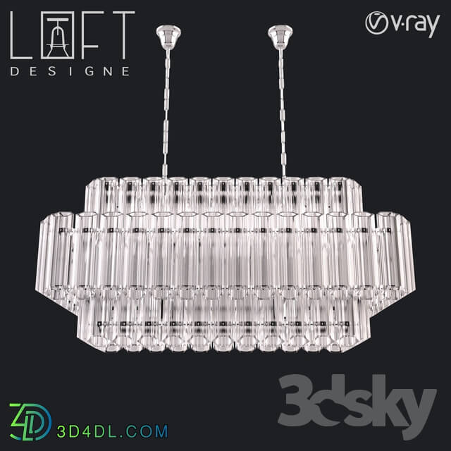 Ceiling light - Pendant lamp LoftDesigne 9286 model