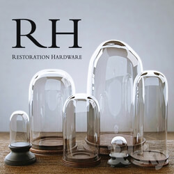 Other decorative objects - RH PETITE GLASS CLOCHE COLLECTION 