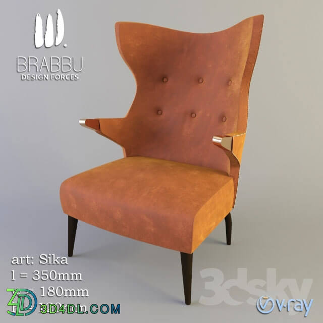 Arm chair - Brabbu Sika