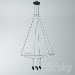 Ceiling light - Vibia Wireflow 0304 