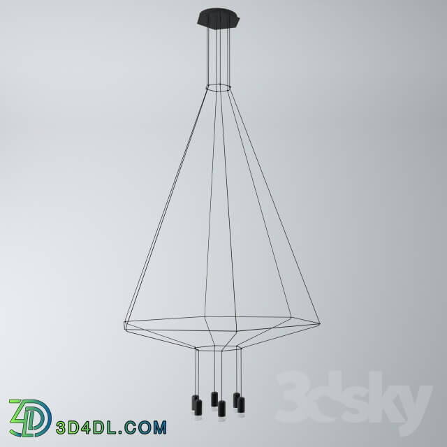 Ceiling light - Vibia Wireflow 0304