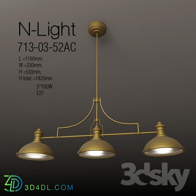 Ceiling light - NLight 713-03-52AC