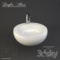 Wash basin - Laufen Alessi one 1897.1 104 