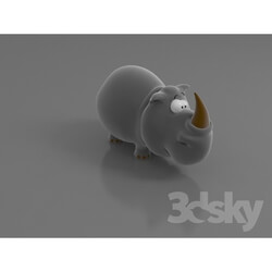 Toy - Toy rhino 