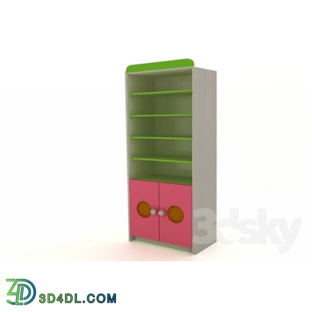Wardrobe - Cabinet with shelves