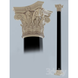 Decorative plaster - kolona 