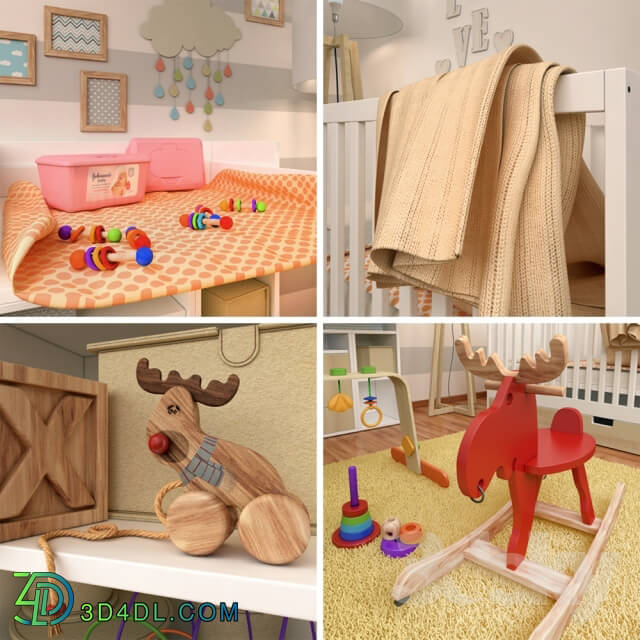 Full furniture set - Decorative set for a children _3