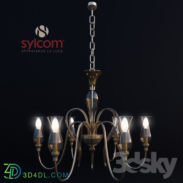 Ceiling light - Silcom Soffio 1022_6