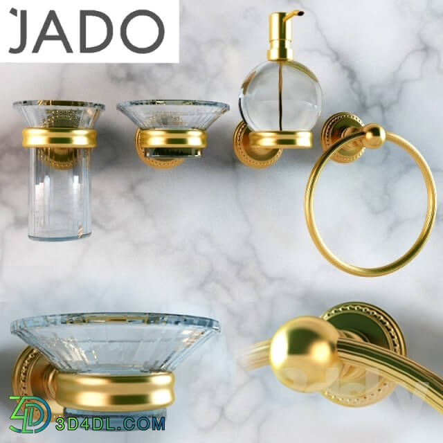 Bathroom accessories - jado perland cristal