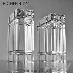 Other decorative objects - EICHHOLTZ Bookend Linea set of 2 