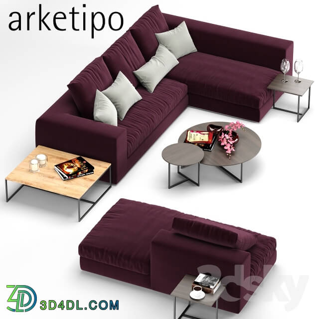 Sofa - Sofa Marea_ Arketipo _composition O_