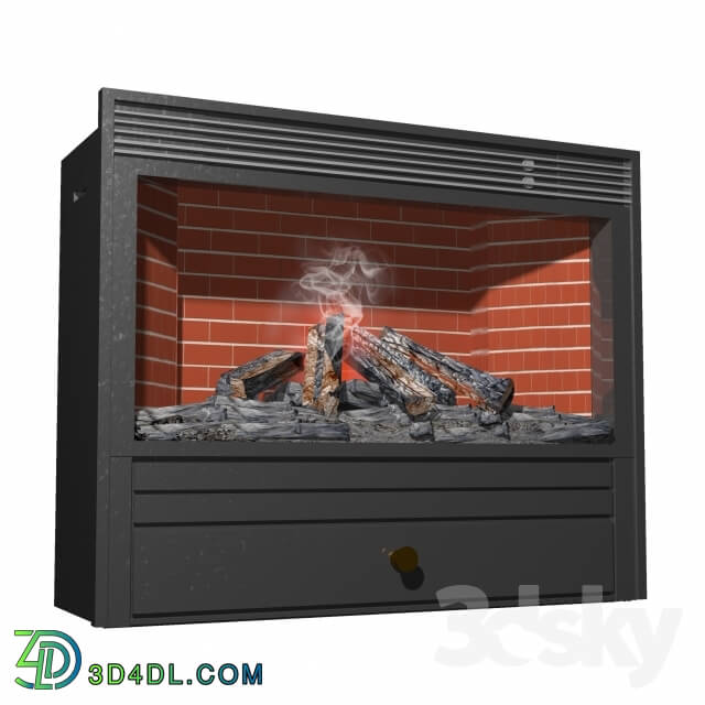 Fireplace - 3D NOVARA 26 REALFLAME