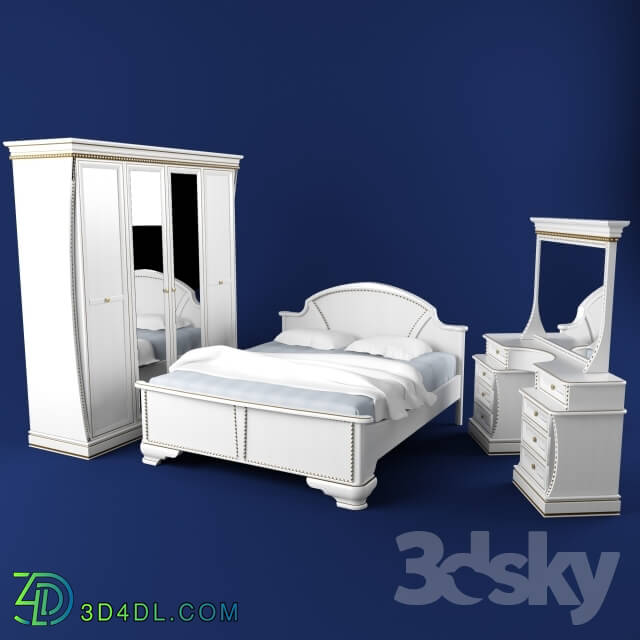 Bed - Bedroom set Verona