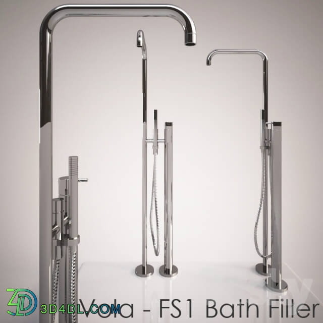 Faucet - Vola FS1 Floormount Bath Filler