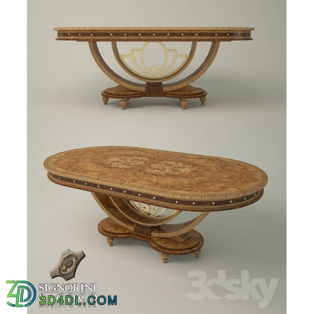 Table - Oval sliding table Signorini _ Coco_Ambra