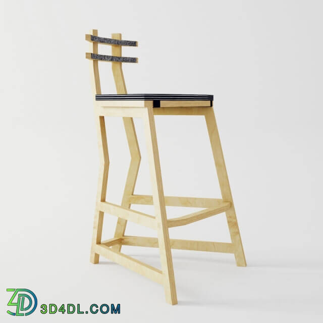 Chair - Bar Chair Trapezium