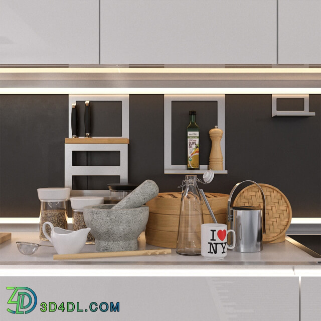 Kitchen - Kitchen NOLTE Nova Lack _vray GGX_ corona PBR_