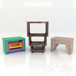 Table - Stacking Nesting Tables 