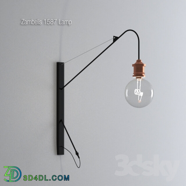 Wall light - Zambelis 1587 Light