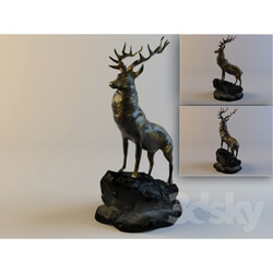 Other decorative objects - Deer Figurine 