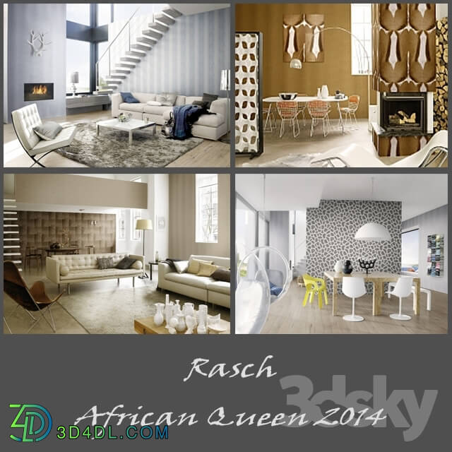 Wall covering - Rasch. African Queen 2014