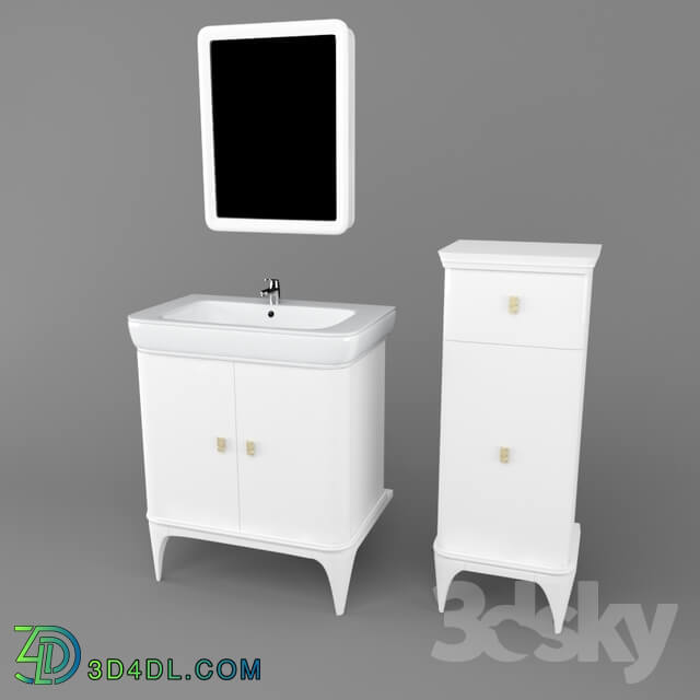 Bathroom furniture - BELBAGNO PRADO 80