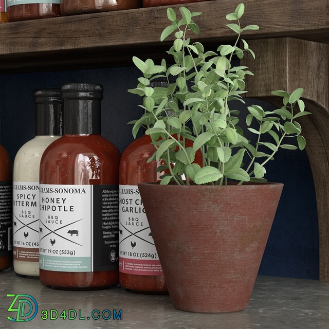 Other kitchen accessories - Set of sauces for barbecue