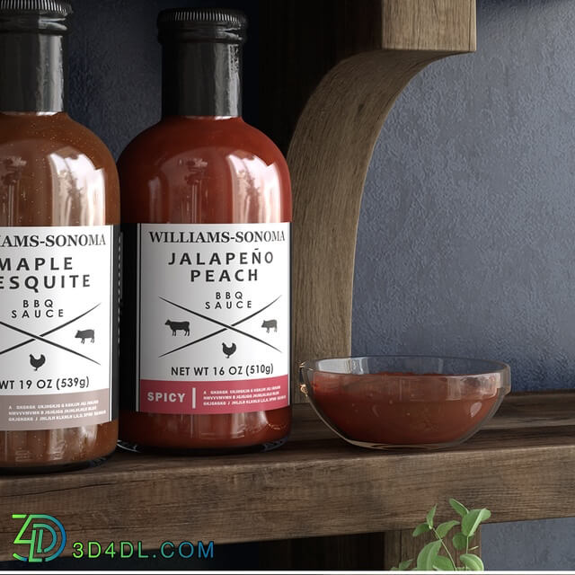 Other kitchen accessories - Set of sauces for barbecue