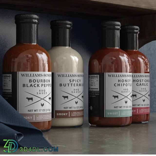 Other kitchen accessories - Set of sauces for barbecue