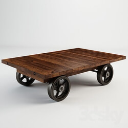Table - GRAMERCY HOME - CARSTEN CART TABLE 521.027 