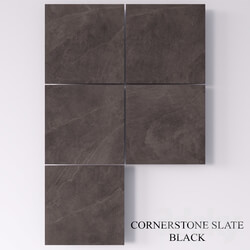 Tile - Zeus Ceramica Cornerstone Slate Black 