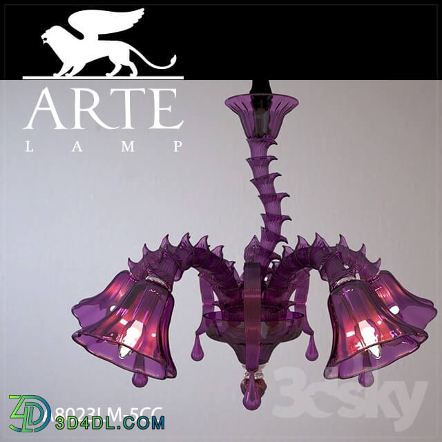 Ceiling light - Chandelier ArteLamp A9130LM-6WH