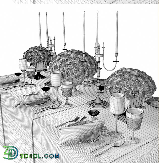 Tableware - table setting 07