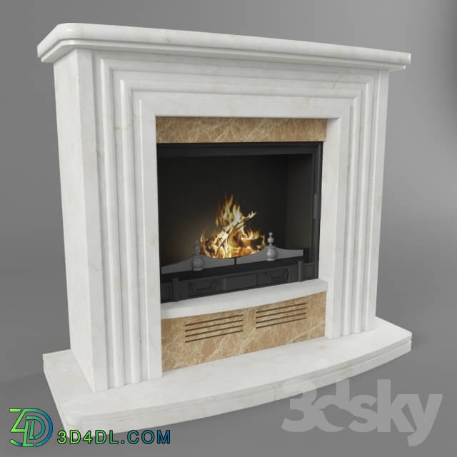 Fireplace - Classic fireplace