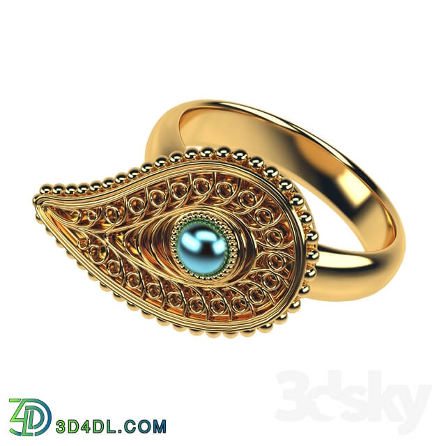 Miscellaneous - Gold ring _Aleskerova_ Gold ring