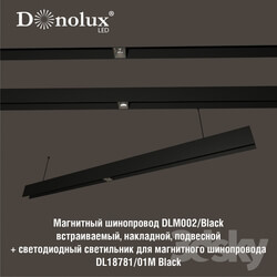 Technical lighting - Luminaire DL18781_01M for magnetic busbar trunking 