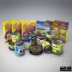 Food and drinks - Canned and cereals 