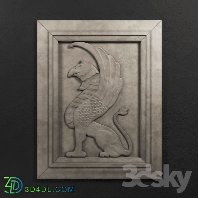 Sculpture - Gryphon_Side