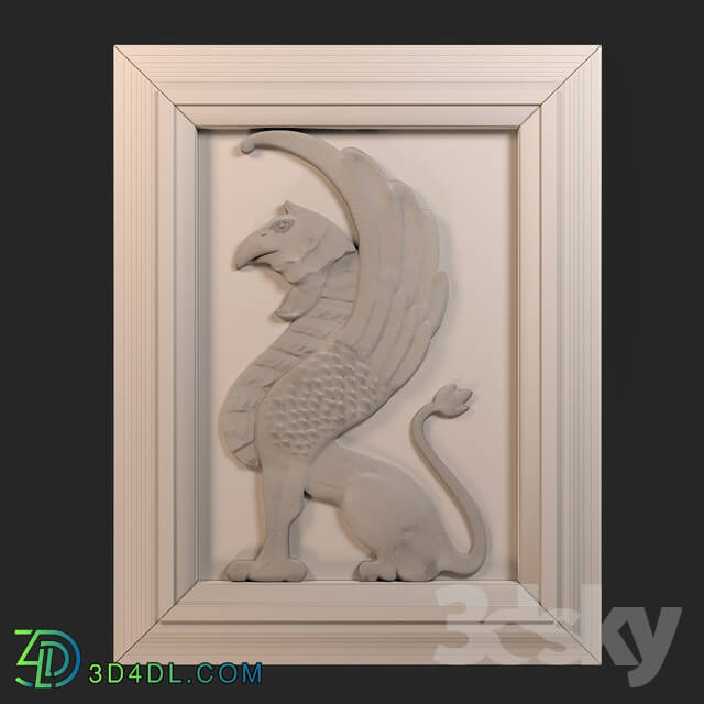 Sculpture - Gryphon_Side