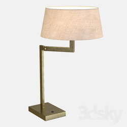 Table lamp - Swing brass table lamp 