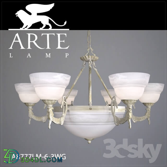 Ceiling light - Chandelier ARTE LAMP A8777LM-6-3WG